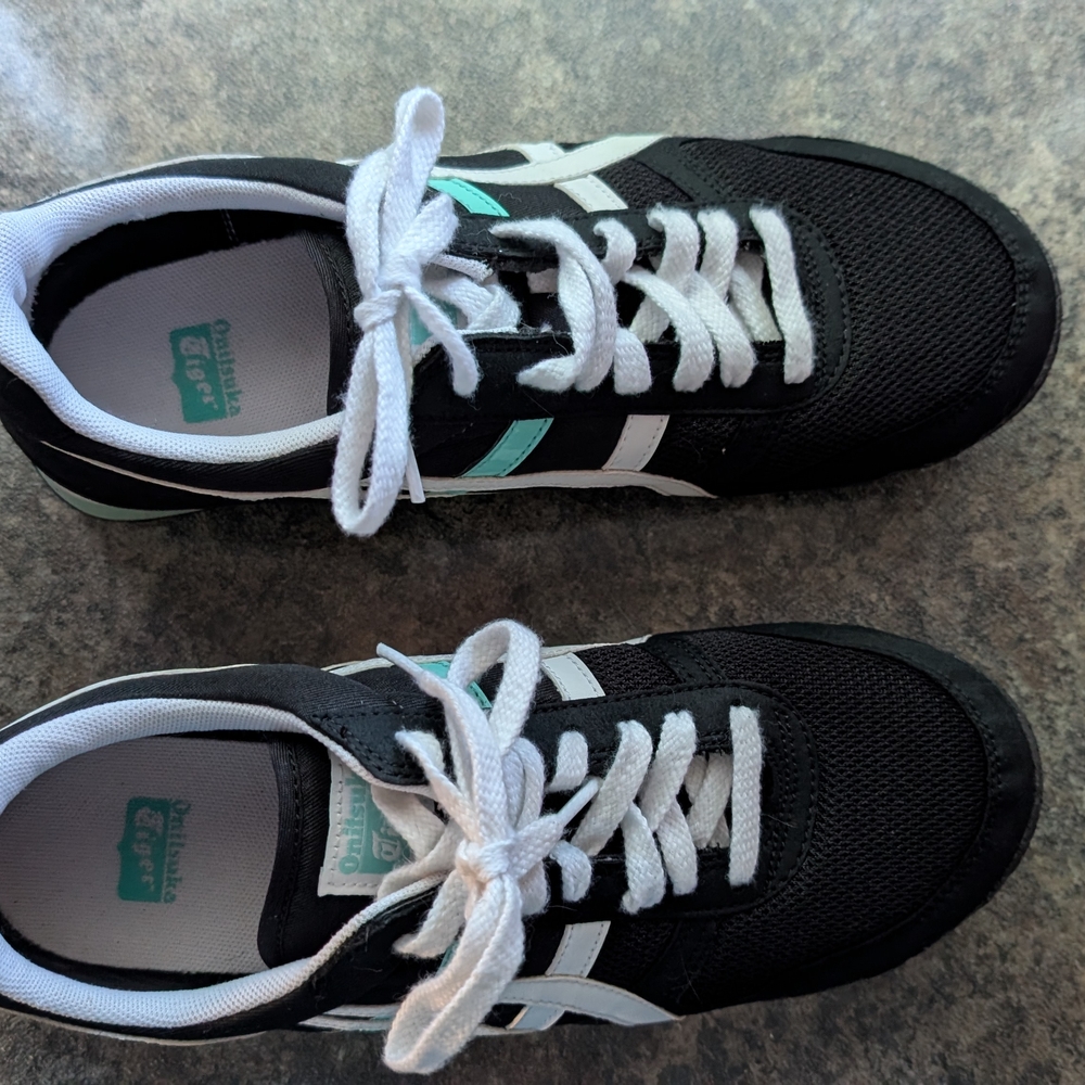 Black and White Athletic Sneakers
